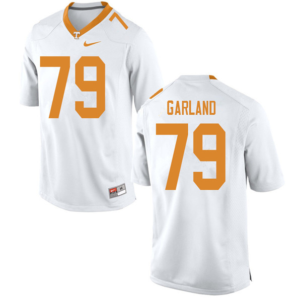 Men #79 Kurott Garland Tennessee Volunteers College Football Jerseys Sale-White